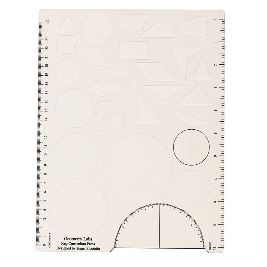 Geometry Drawing Template