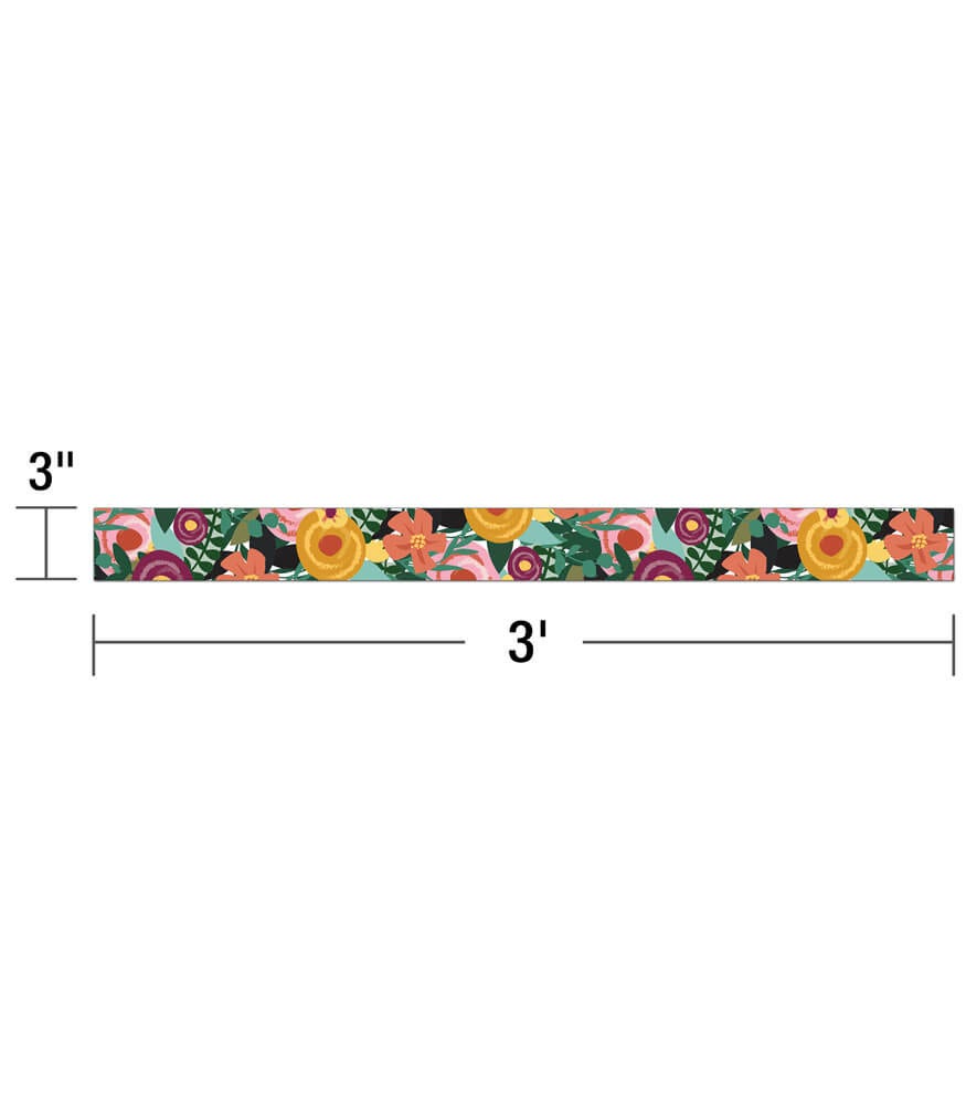 Grow Together Floral Garden Straight Borders