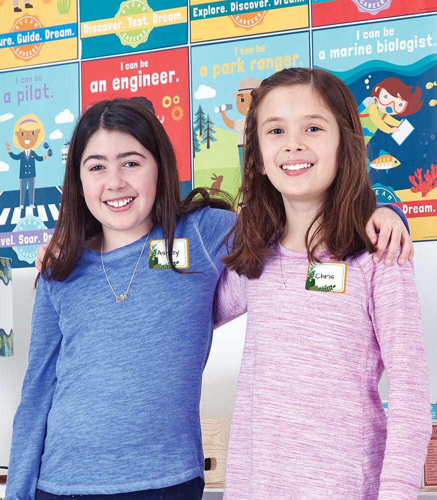 Grow Together Name Tags