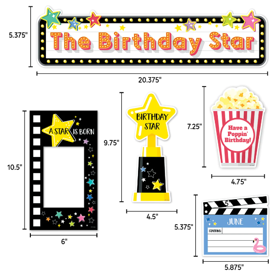 Happy Birthday Mini Bulletin Board