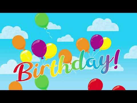 Rainbow Birthday Learning Set