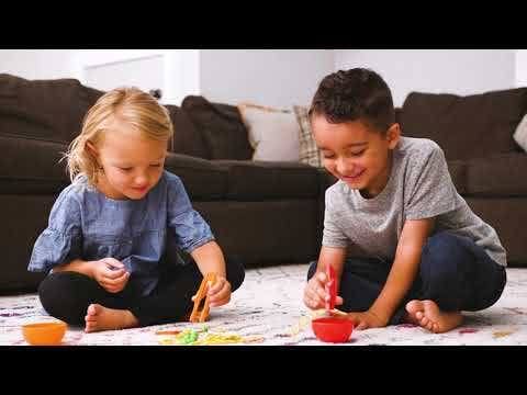 Noodle Knockout Fine Motor Game