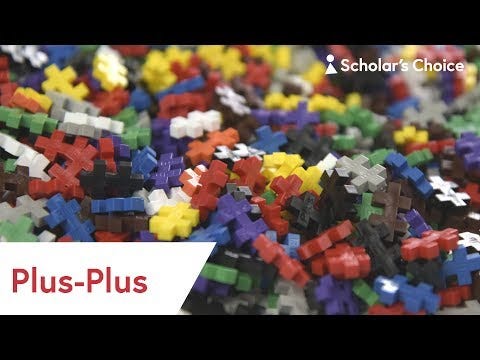 Plus-Plus Learn to Build Pastel 600 pc