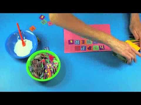 Alphabet Pasting Pieces 2000 pack