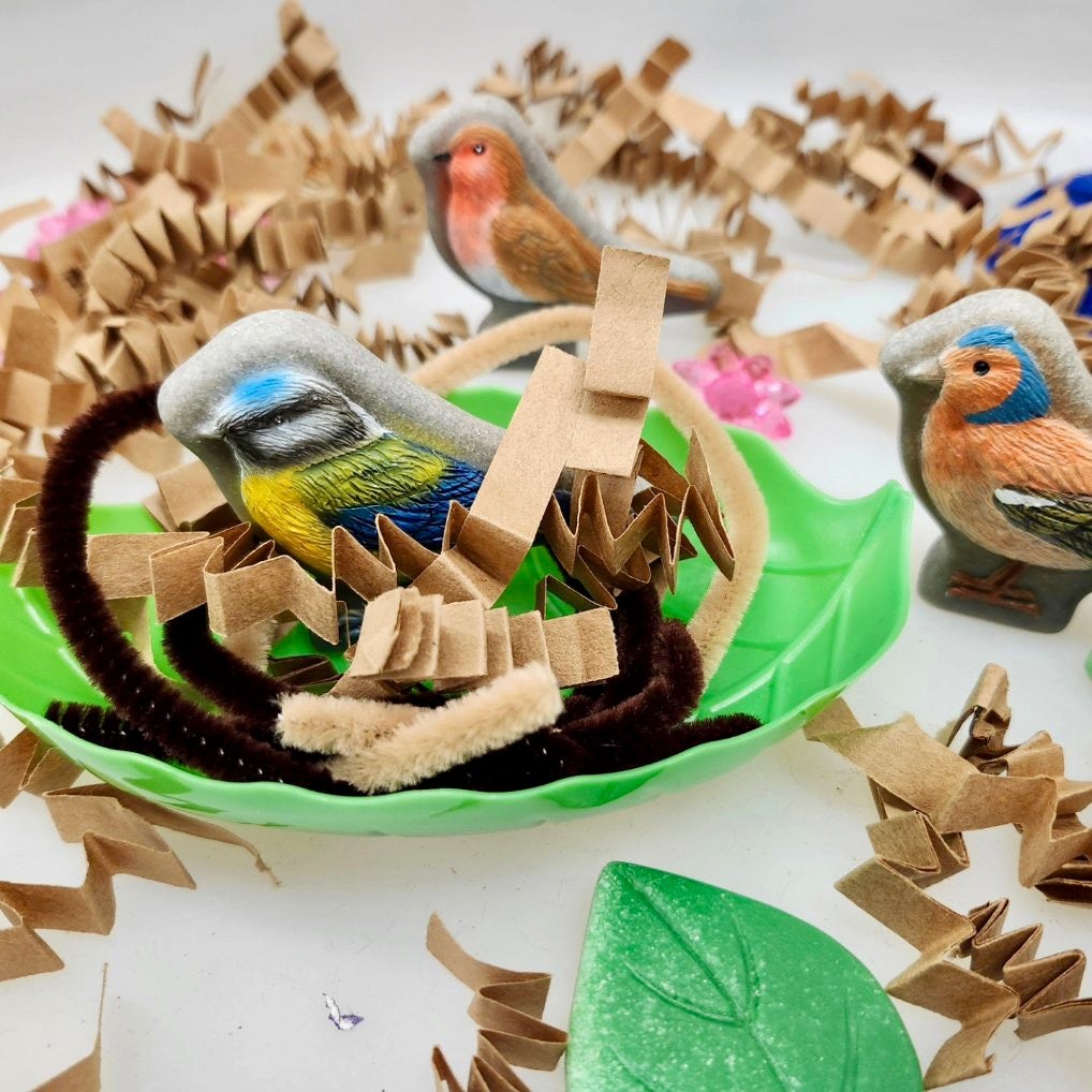 Sensory Play Stones Birds
