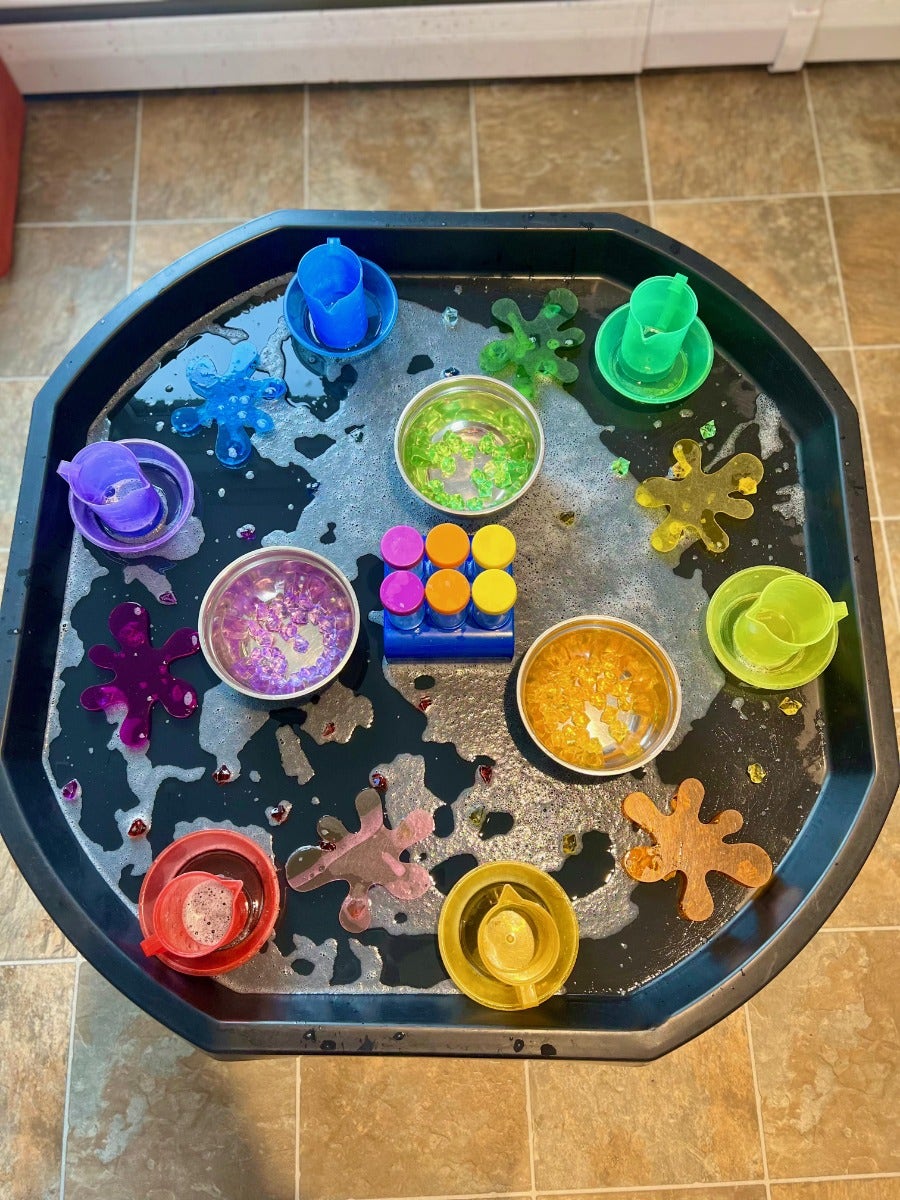Translucent Colour Sorting Bowls Set of 6