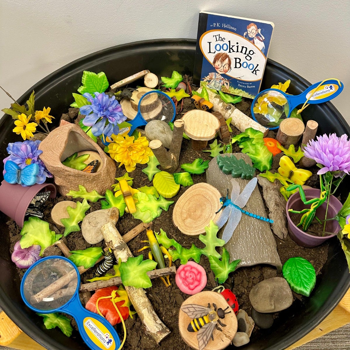 Sensory Play Stones Butterflies