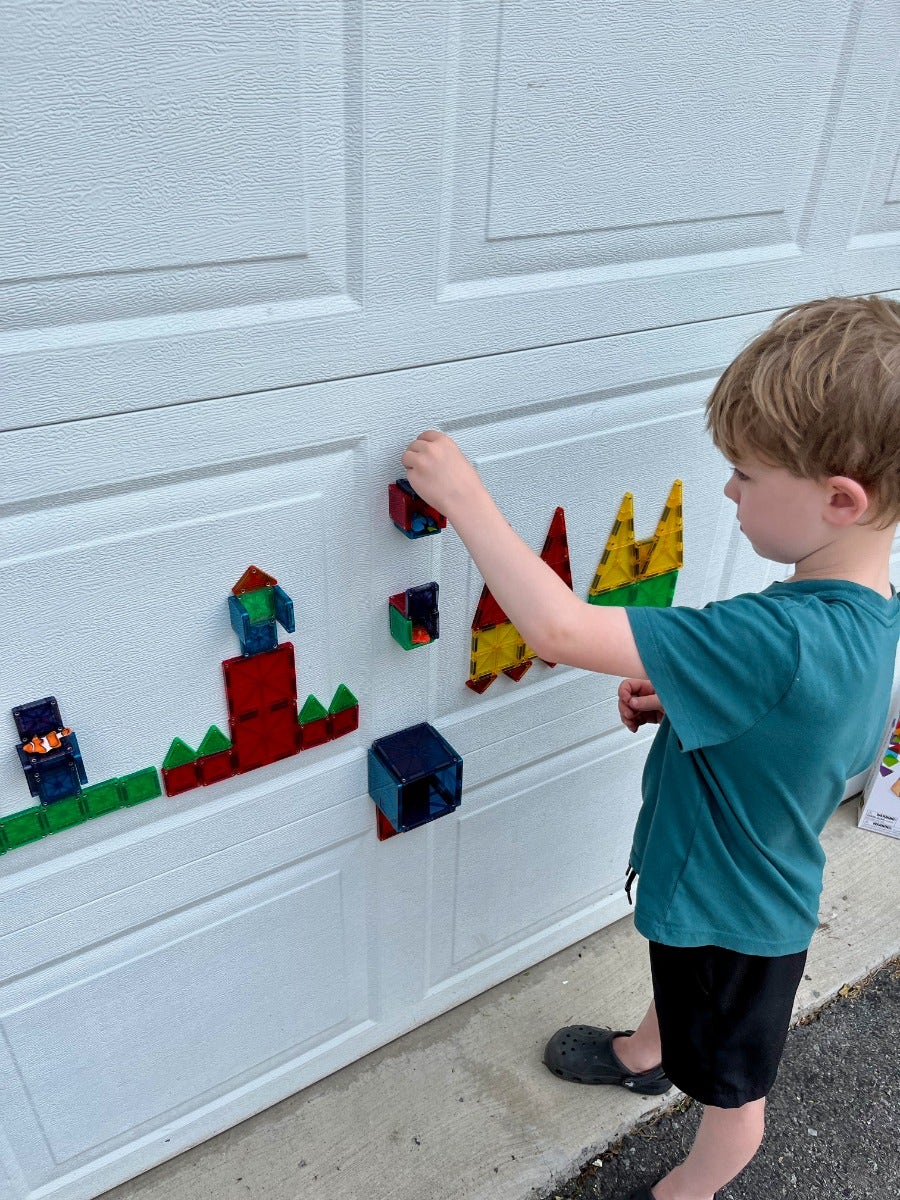 Magna-Tiles Combo + microMAGS 62 pc