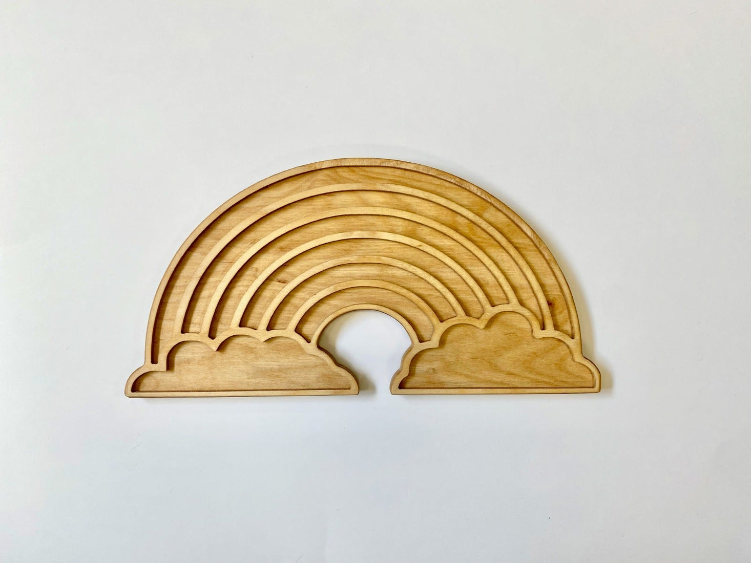 Wooden Rainbow Tray by Naturally Inspired Play