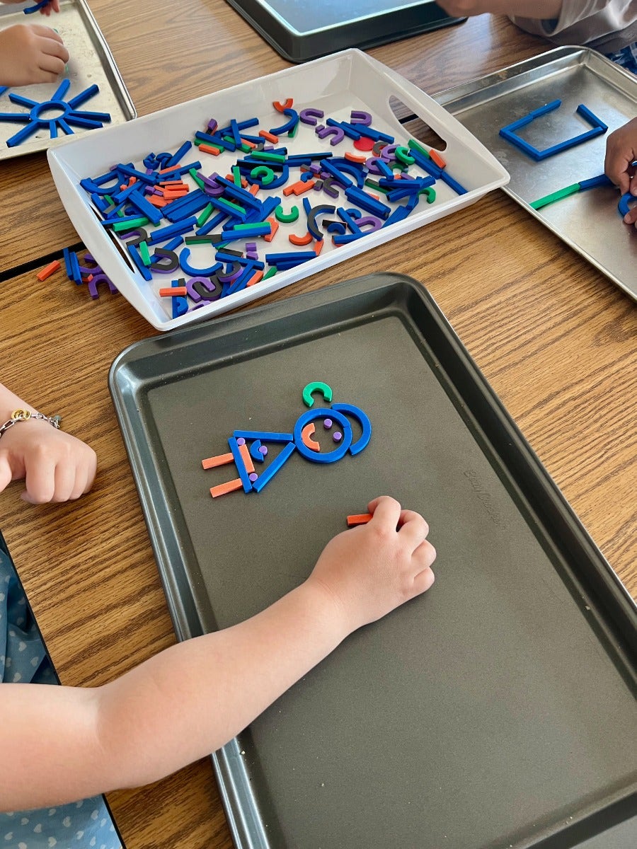 Magnetic Letter Construction