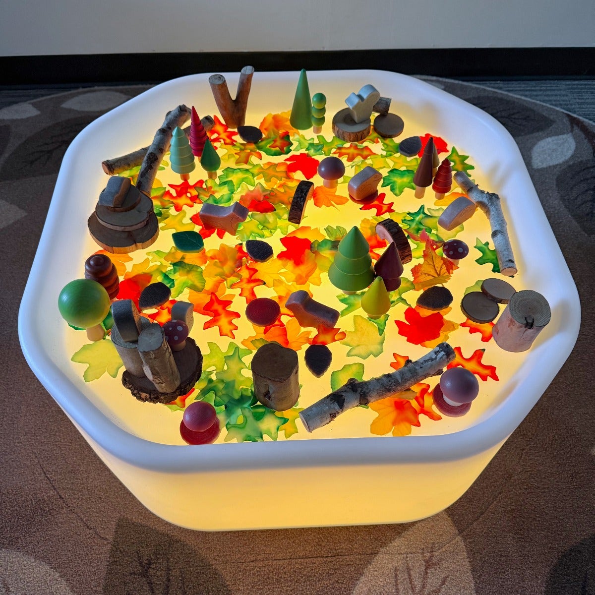 Sensory Glow Tuff Tray Table