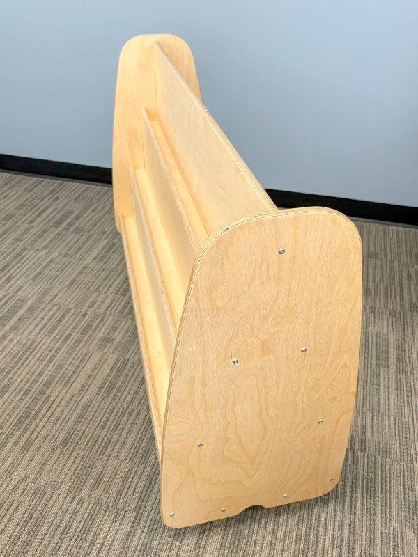 Woodlyn Double Sided Large Book Browser Mobile 46.5inL x 30inH