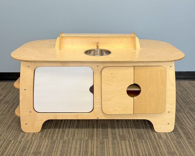 Woodlyn Island Kitchen for Preschoolers 46.5inL x 24inH