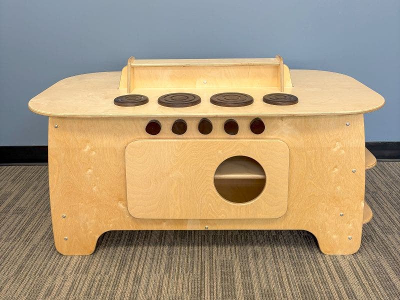 Woodlyn Island Kitchen for Preschoolers 46.5inL x 24inH