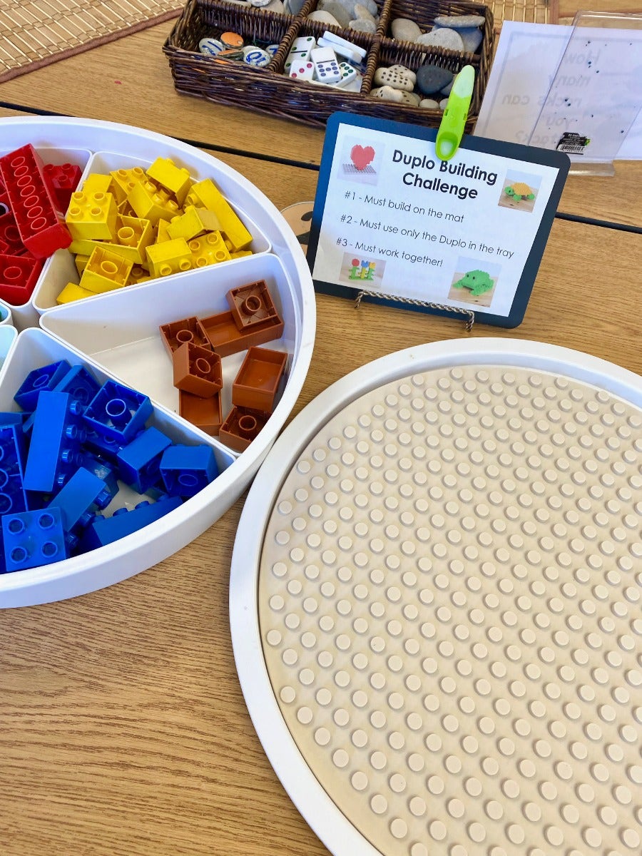 Building Block Mat Stone for PlayTRAY