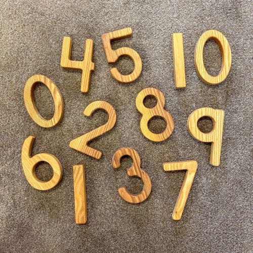 Numbers 0-10 Loose Parts Set by Naturally Inspired Play
