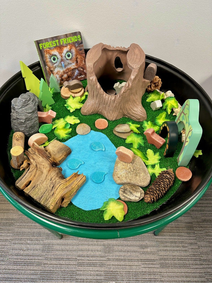 Deep Tuff Tray Grass Circle