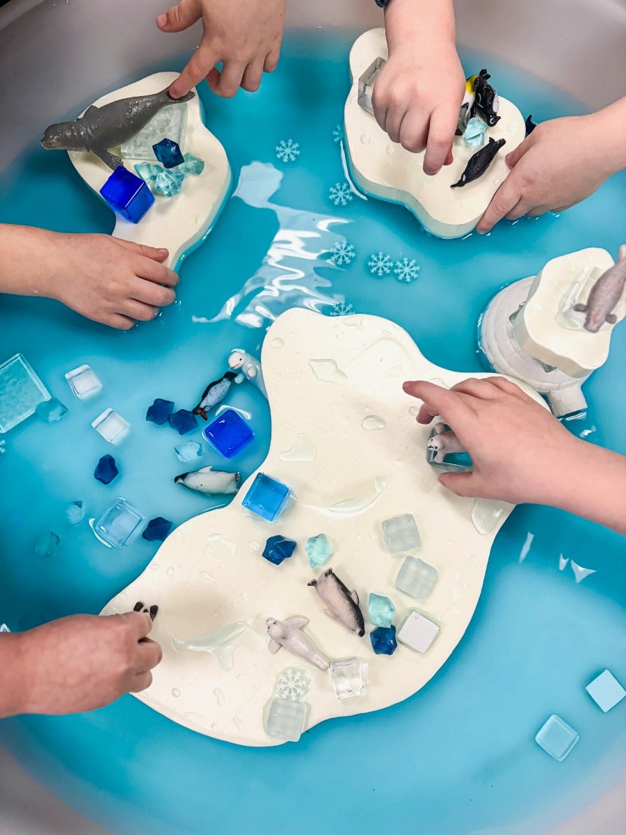 Floating Icebergs 7 pack
