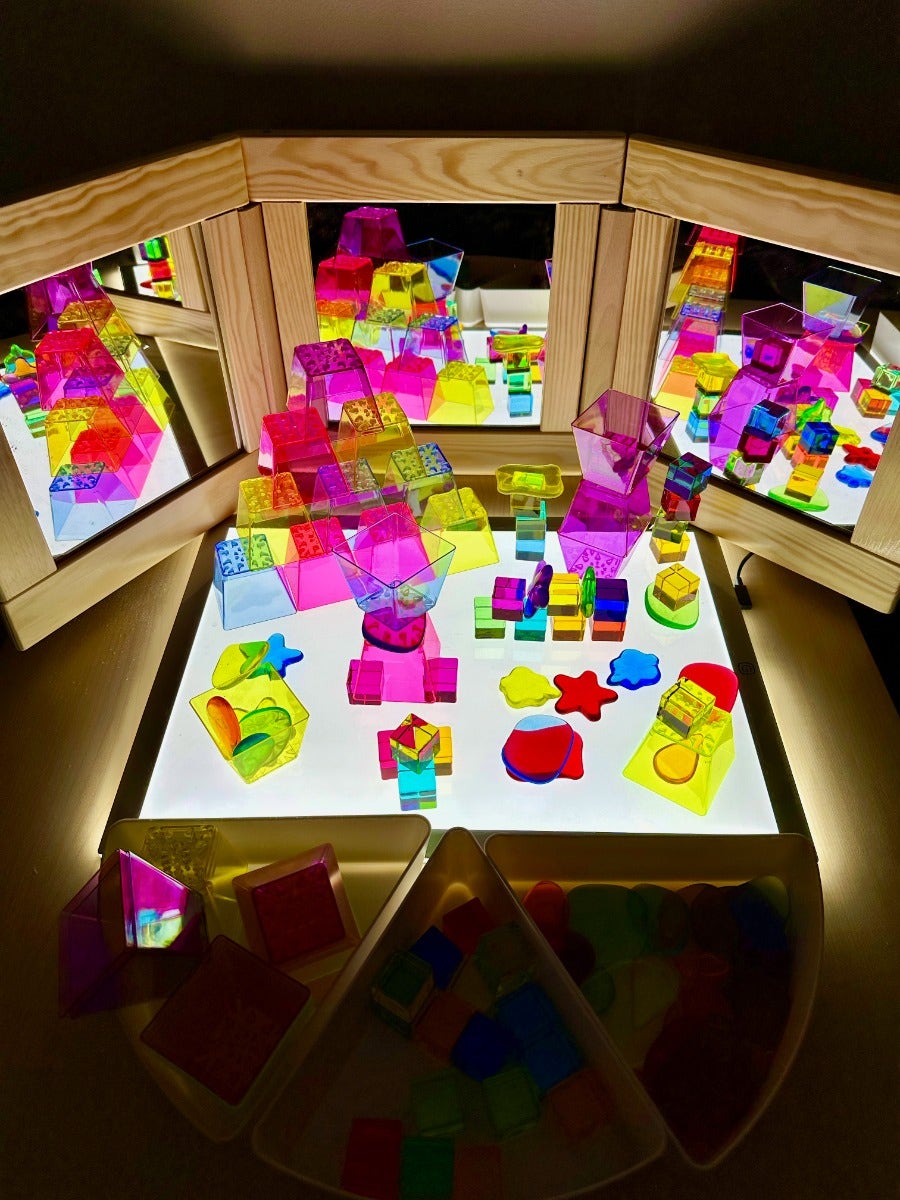Table Triptych Mirror