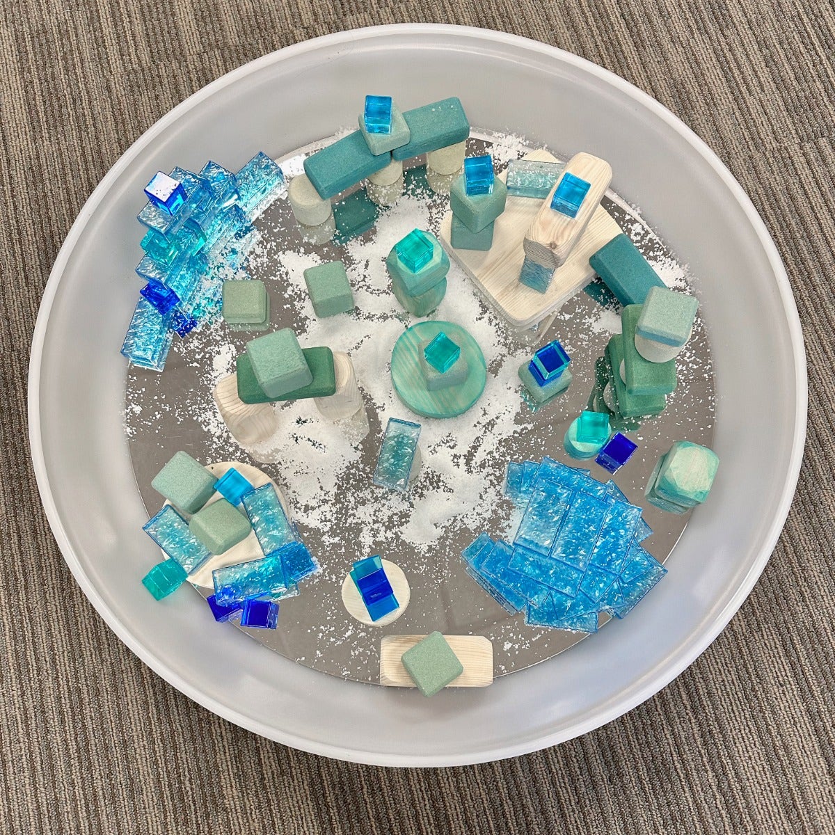 Deep Tuff Tray Mirror