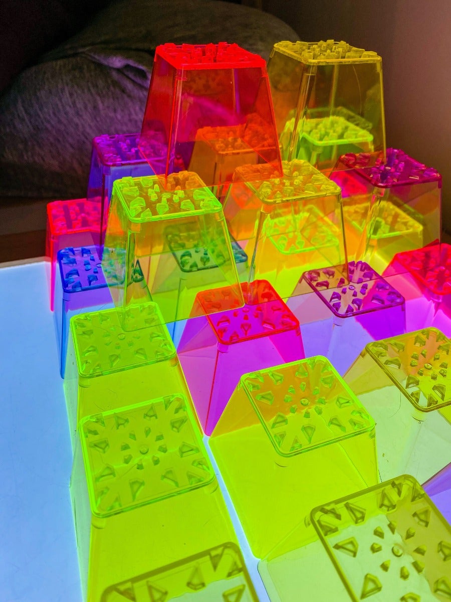 Crystal Color Stacking Blocks