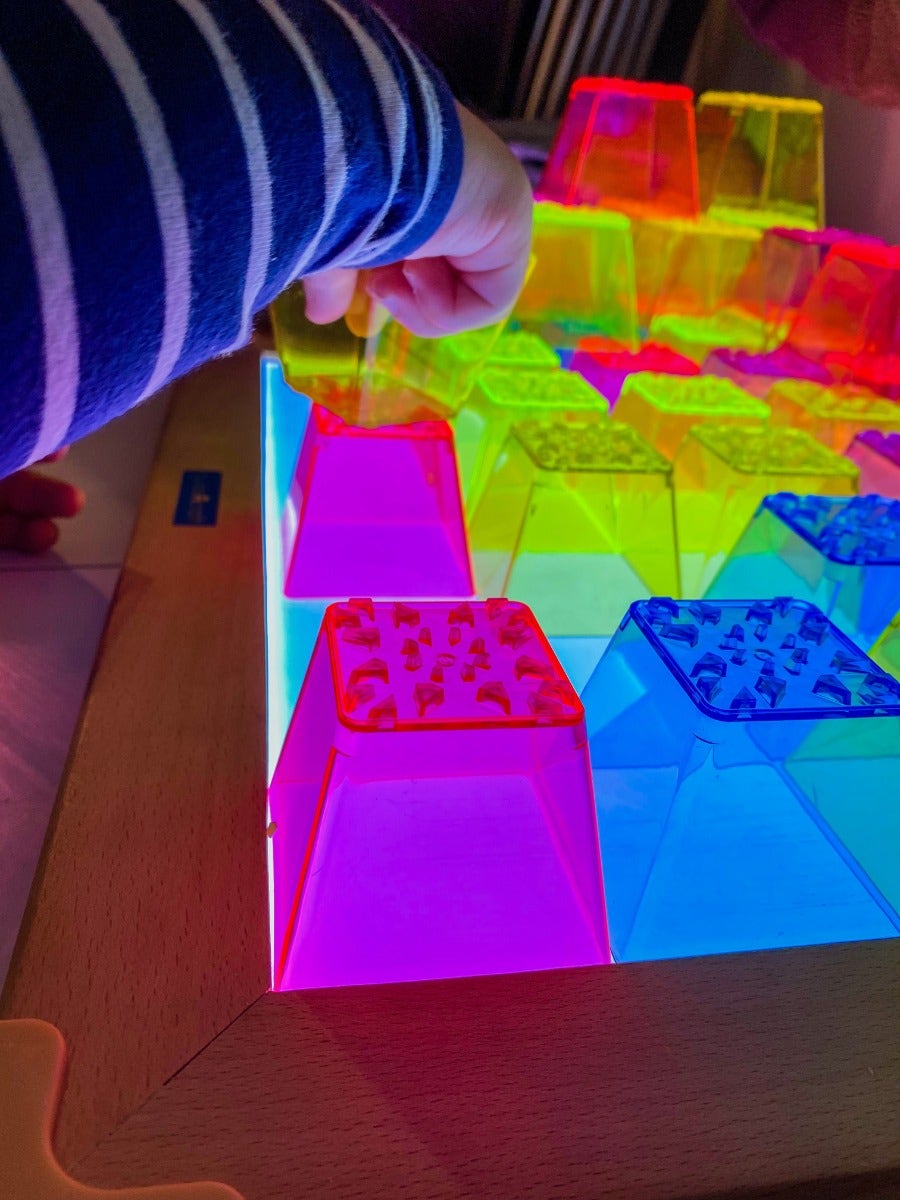 Crystal Color Stacking Blocks