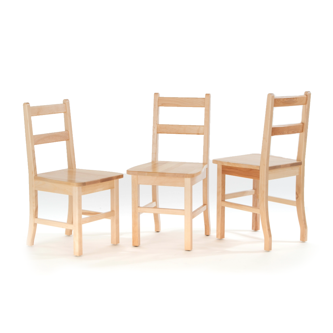 Solid Maple Ladderback Chair