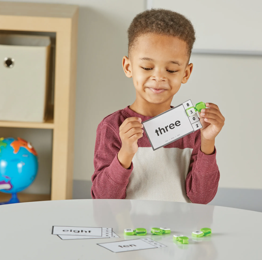 Learn My Numbers Fine Motor Clips