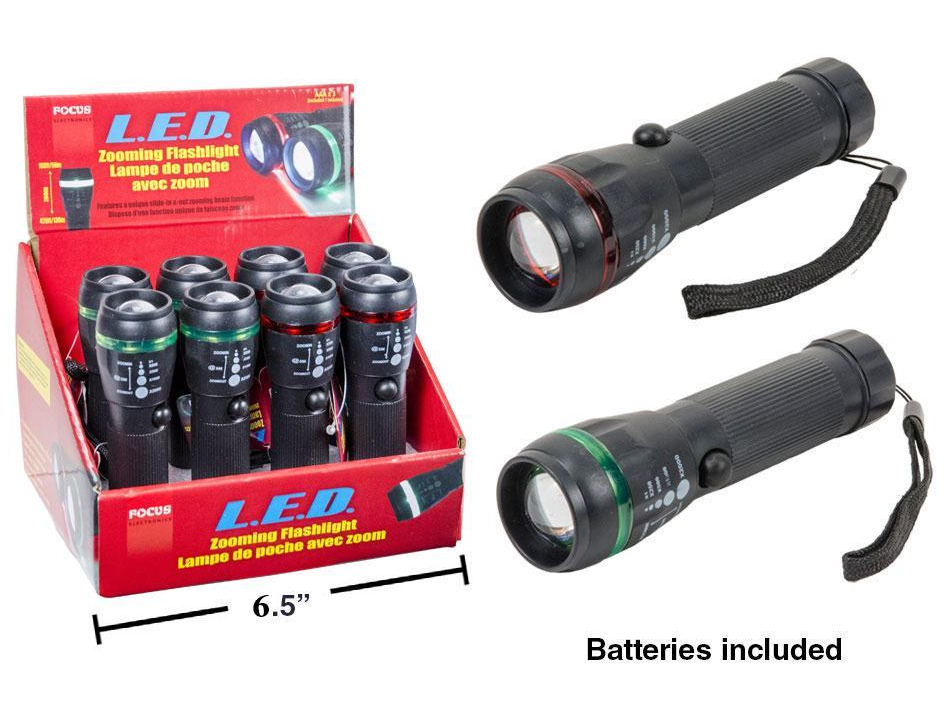 LED Zooming Flashlight