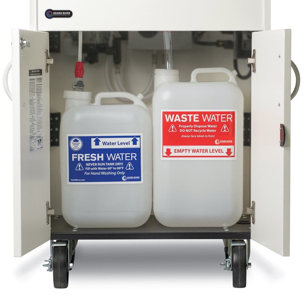 Lil' Premier Child Height Portable Hot Water Hand Washing Sink