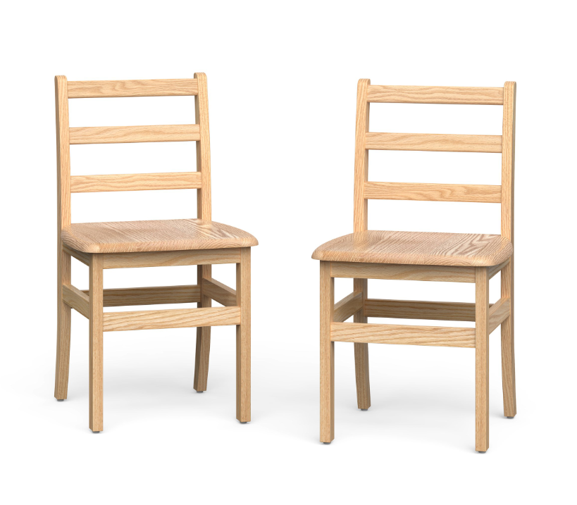 Little Scholars 18 inch Ladderback Chair 1 Pack