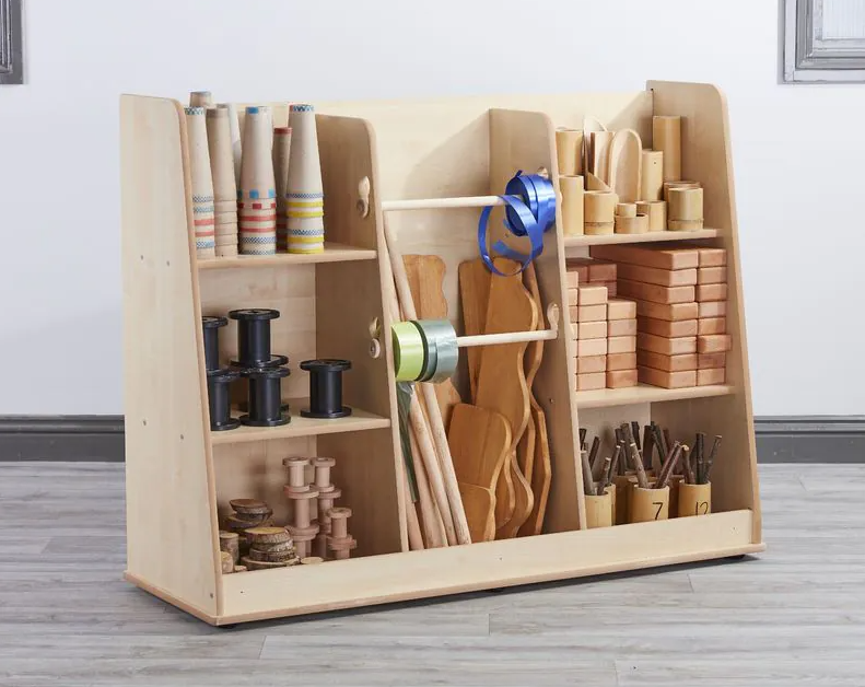 Loose Parts Free Standing Shelf