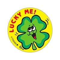 Lucky Me Sweet Clover scent Retro Scratch n Sniff Stinky Stickers