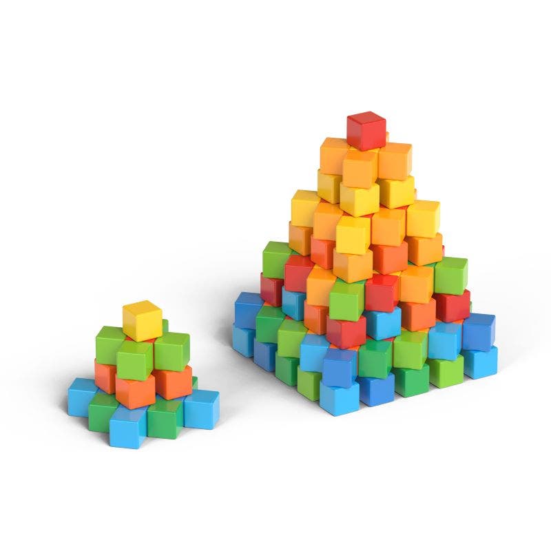Geomag Magicube Cubes 128 pcs