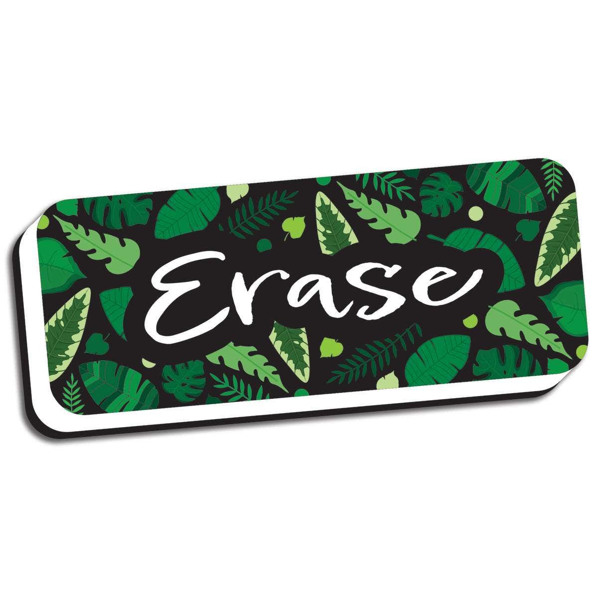 Magnetic Whiteboard Eraser Greenery