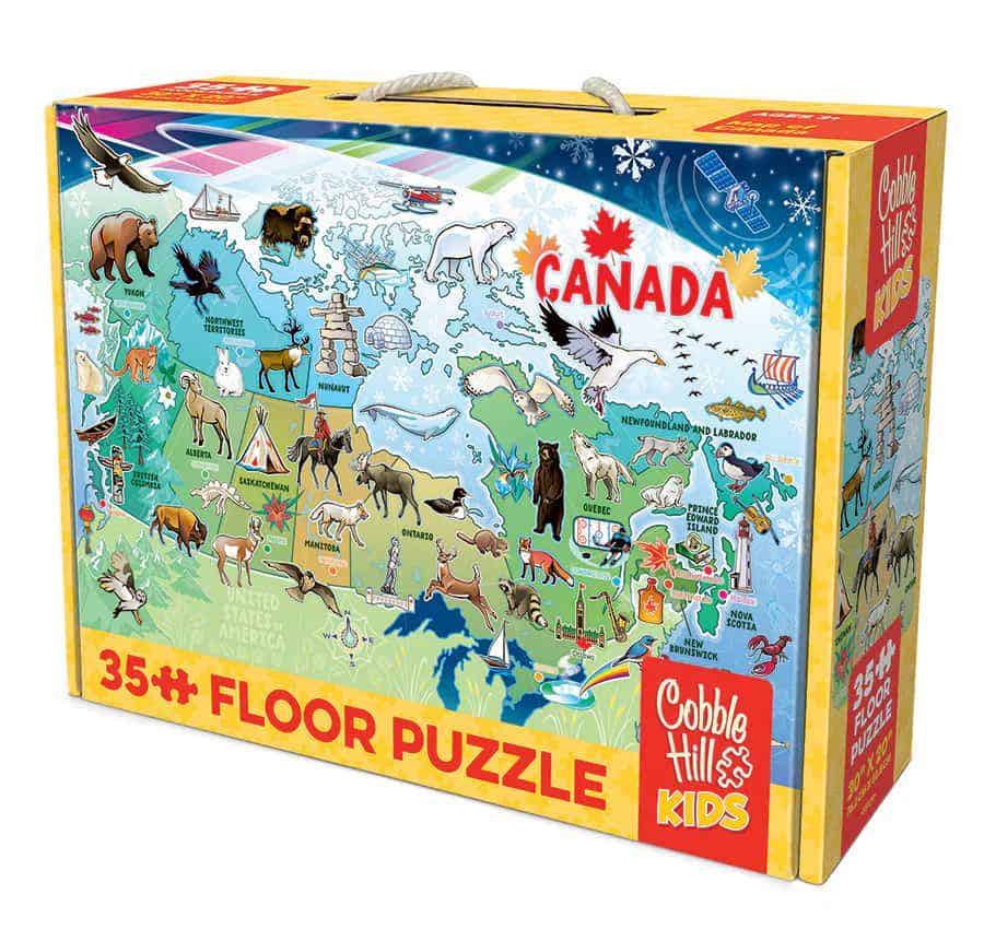 Map of Canada 35 pc Floor Puzzle