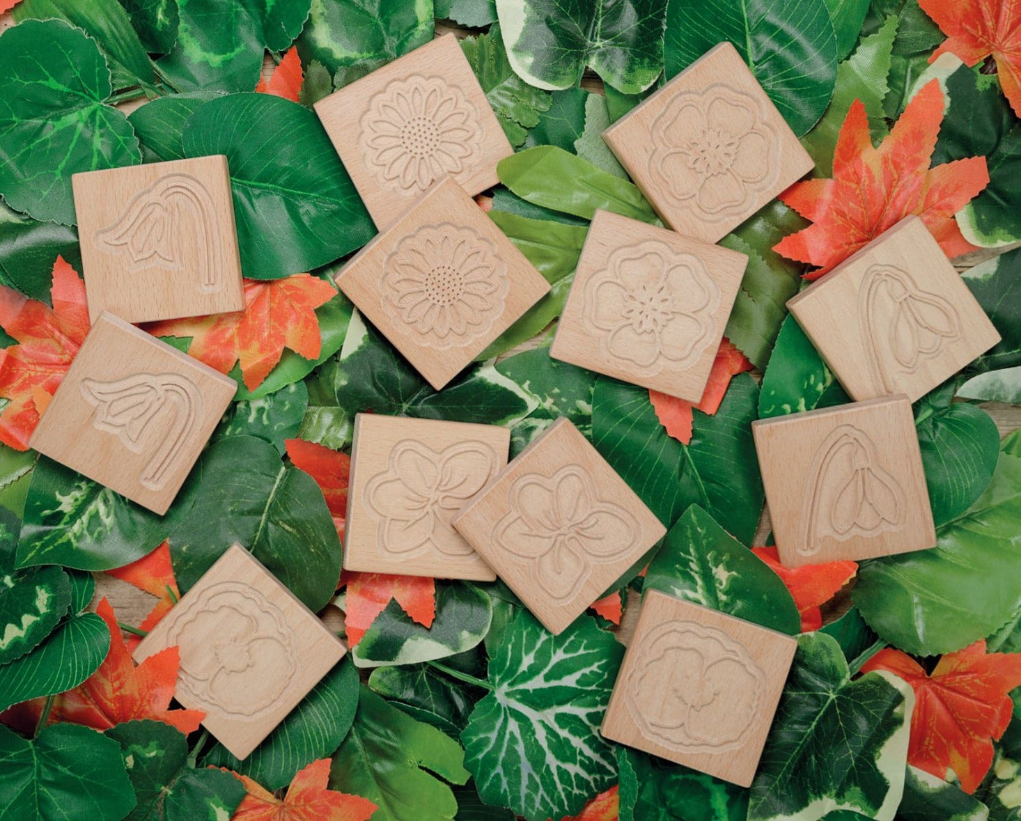 Match Me Sensory Flower Tiles