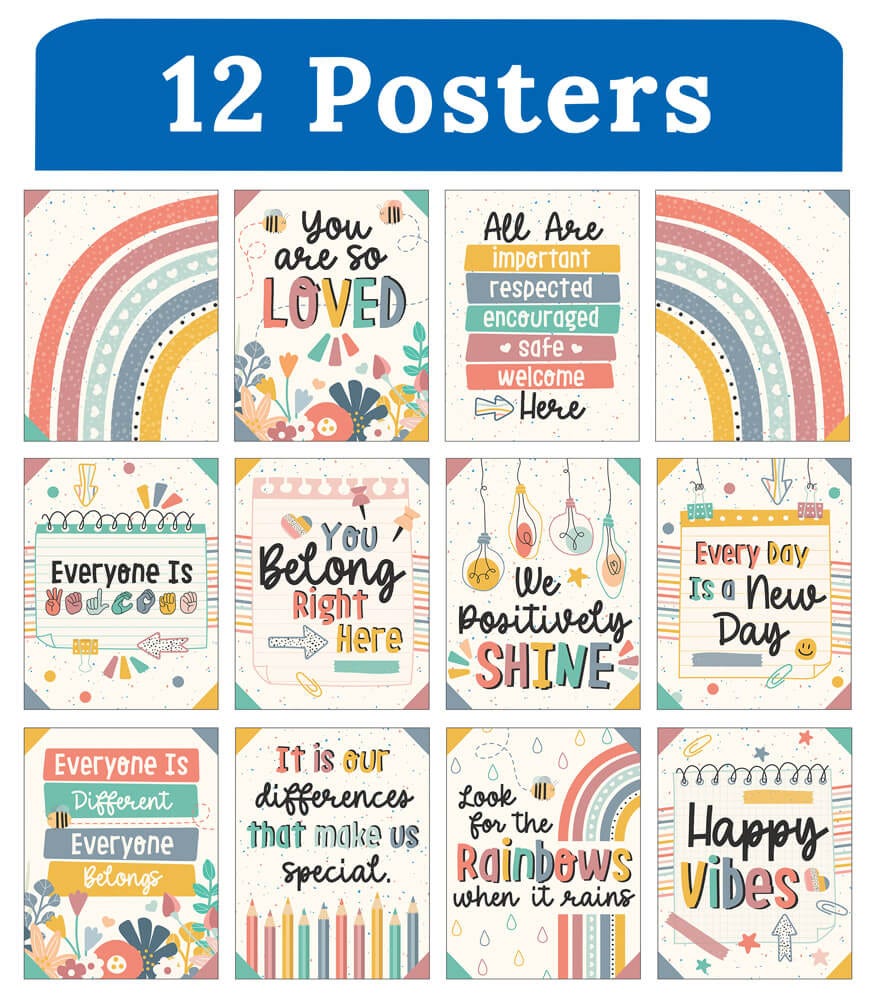 Mini Posters: We Belong Poster Set