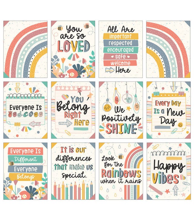 Mini Posters: We Belong Poster Set
