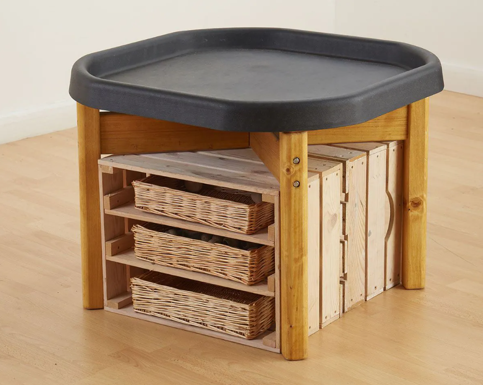Mini Tuff Tray Wooden Stand
