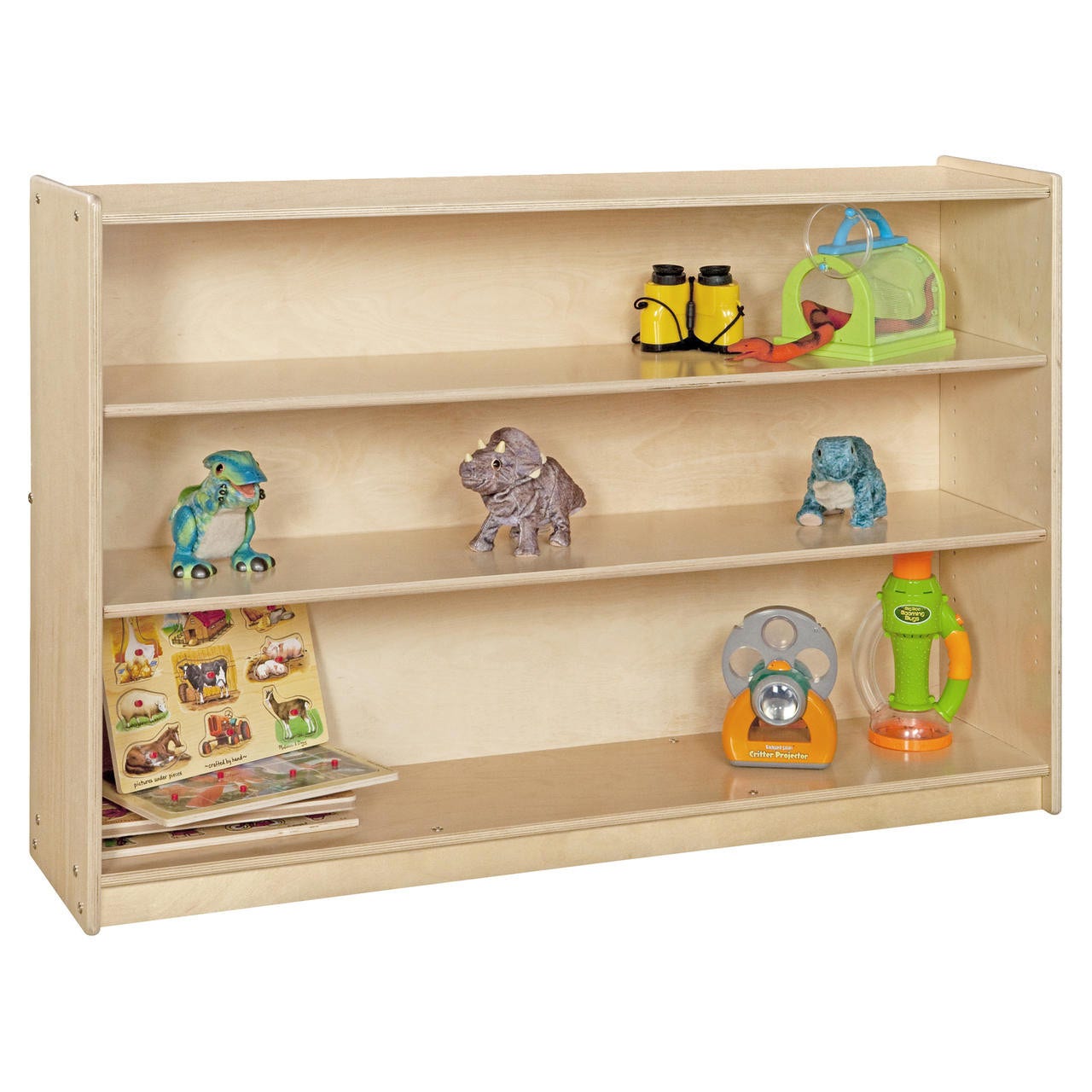 Adjustable Book Display 35-7/8"H x 46-3/4"W x 12"D