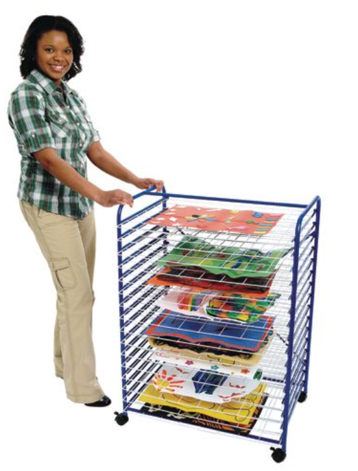 Mobile Classroom Drying Rack