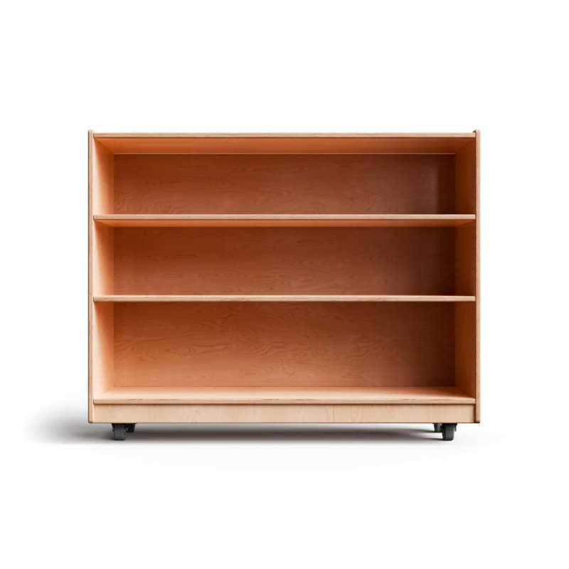 MontShelf Two Adjustable Shelves Birch Backed 36 x 48