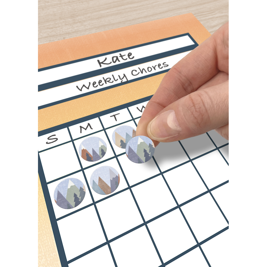 Moving Mountains Mini Stickers