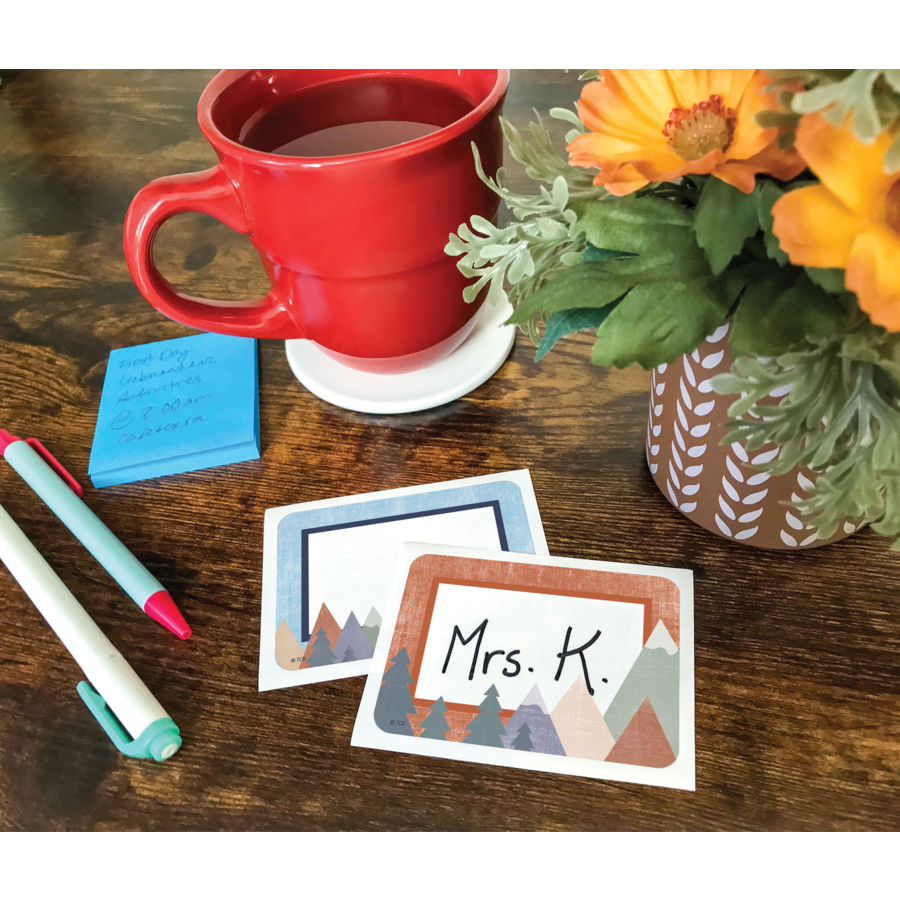 Moving Mountains Name Tags Labels Multi-Pack