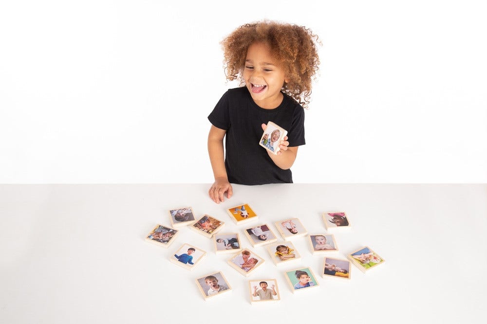 My Emotions Wooden Tiles