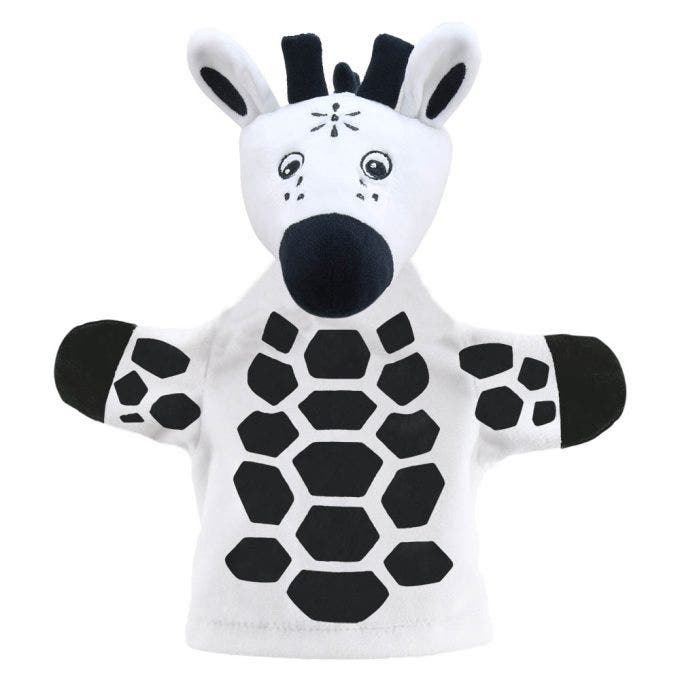 My First Black & White Puppets Giraffe
