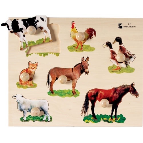Farm Animal Jumbo Knob Puzzle