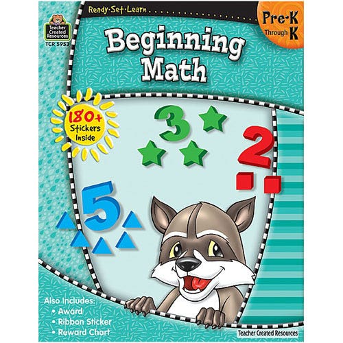 Pk-K Ready Set Learn: Beginning Math