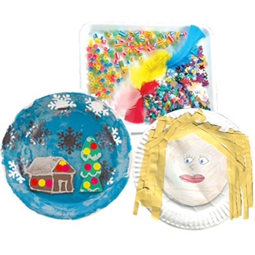 Paper Plates White 6in 100 Pack